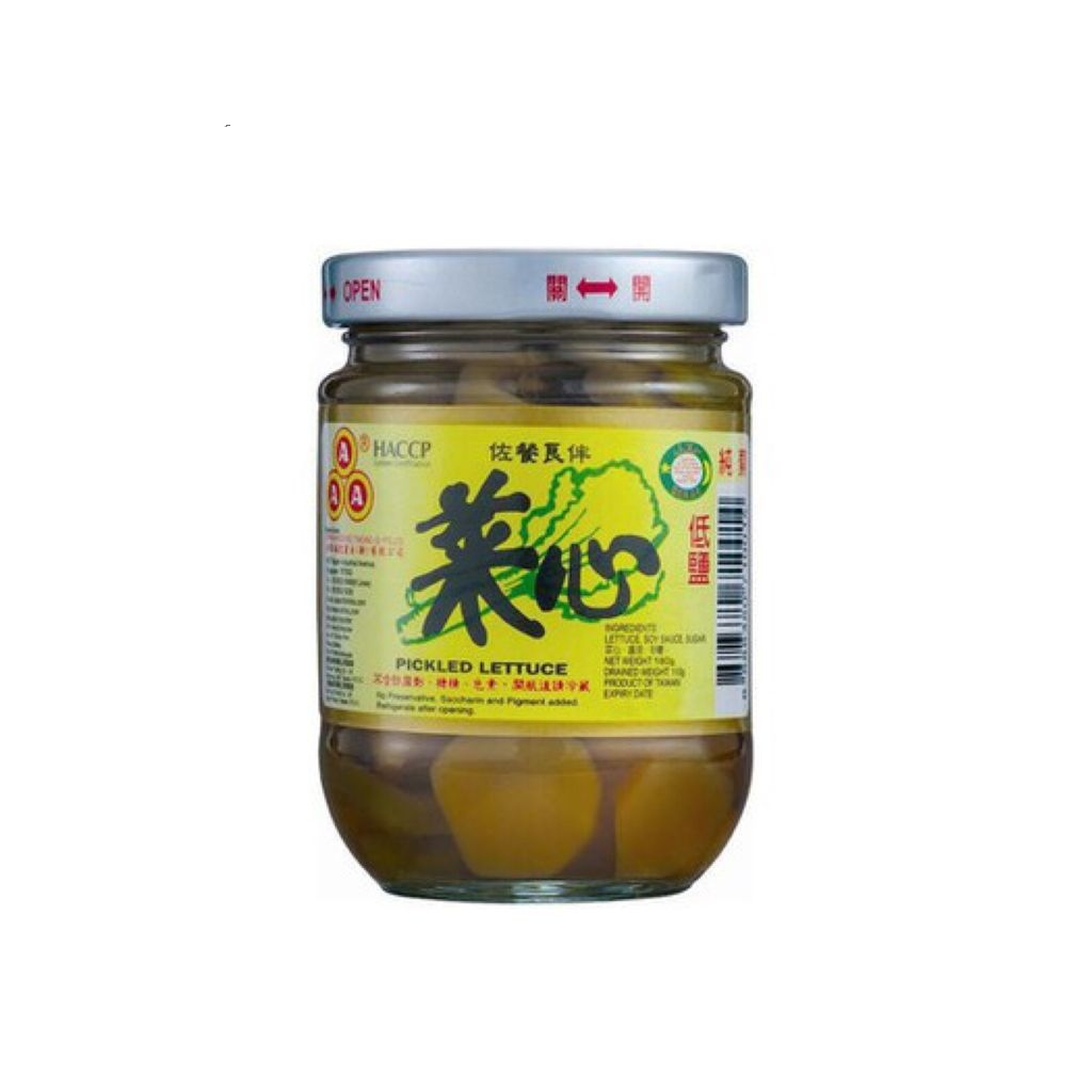 3A玻璃罐菜心180g（AAA）