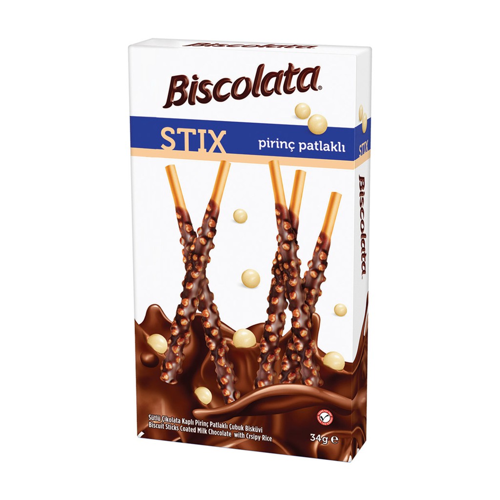 Biscolata Stix Crispy Rice Biscuit 34g