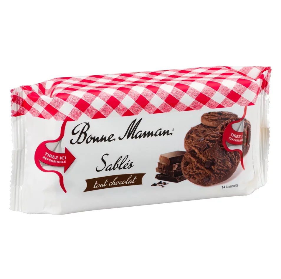 BonneMaman Chocolate Sables 150g