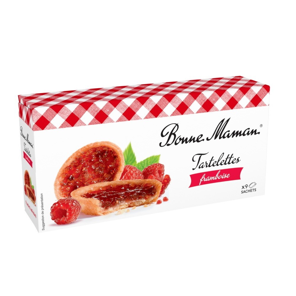 BonneMaman 覆盆子塔 9颗装