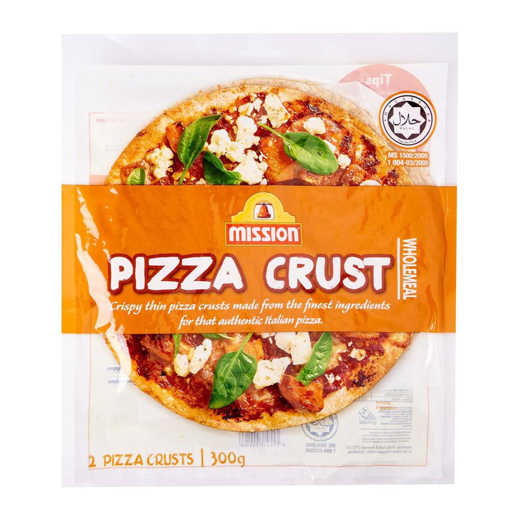MISSION PIZZA CRUST WHOLEMEAL-2S