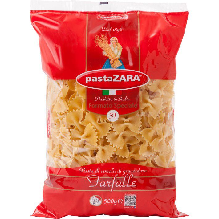 PastaZara Farfalle 500g