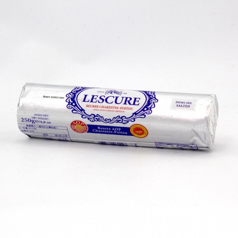 Lescure Salted Butter Roll 250g