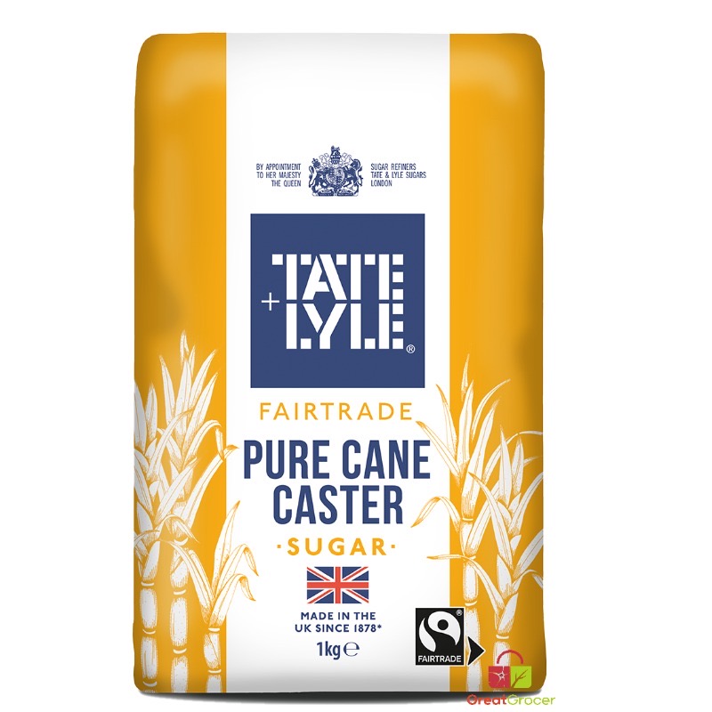 TATE &amp; LYLE FAIRTRADE CASTER SUGAR 10X500G