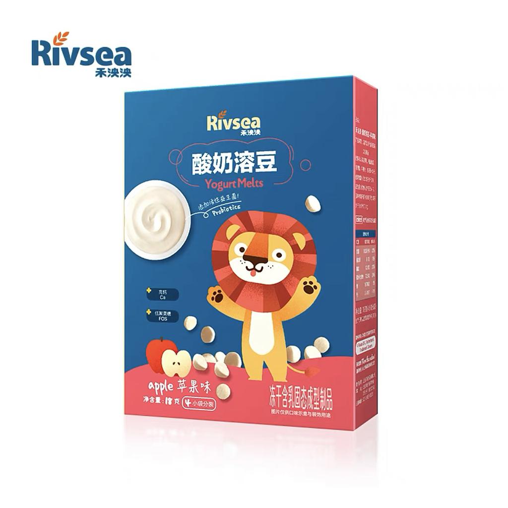 Rivsea 益生菌酸奶溶豆 - 苹果味 18g