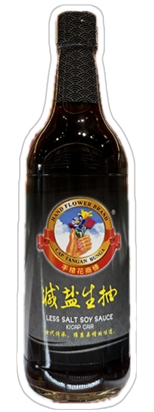 Hand Flower Less Salt Soy Sauce 手楂花减盐酱油 500ml